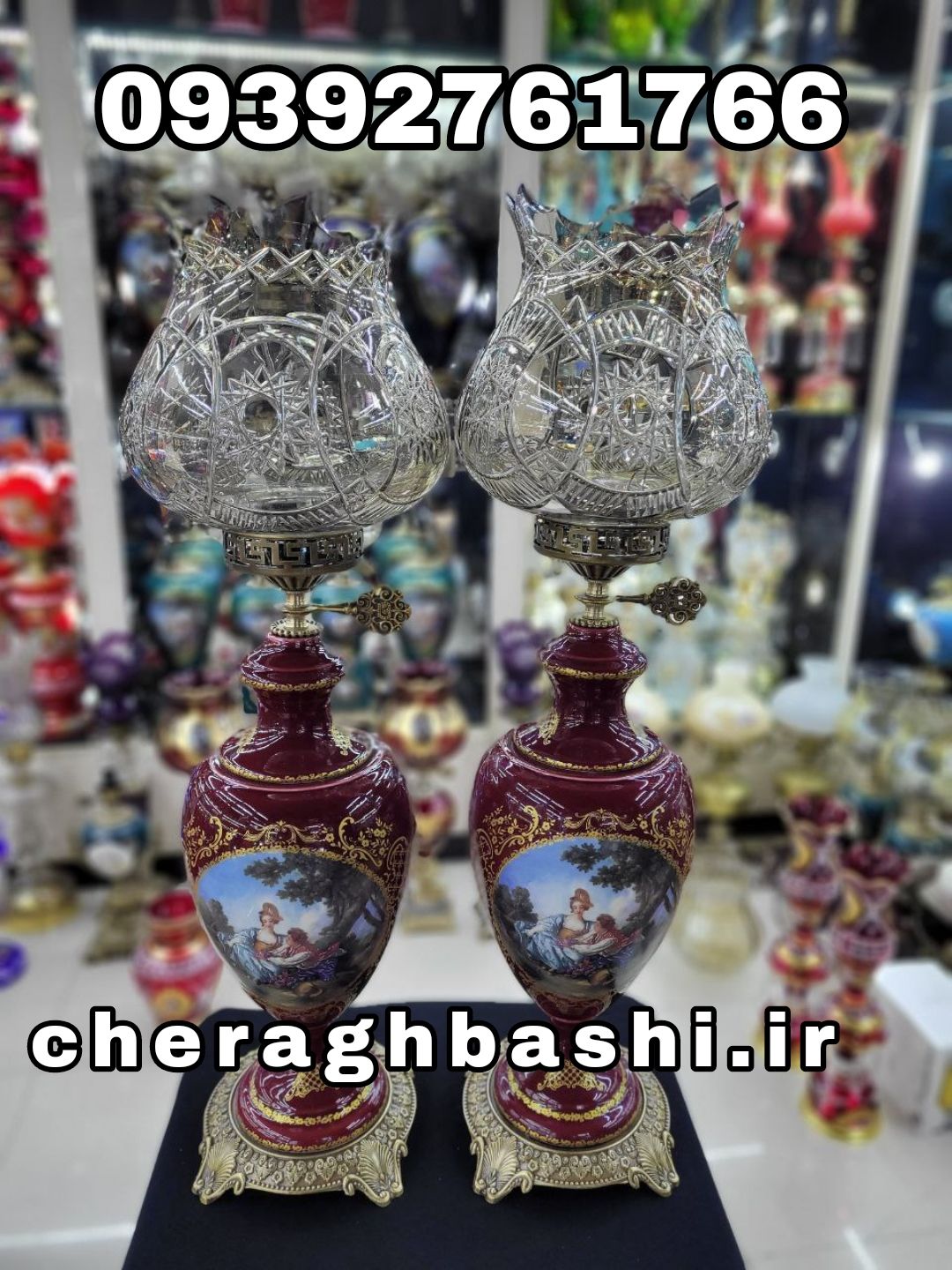 یک جفت چراغ دنسی مدل ایتالیایی - تصویر 3