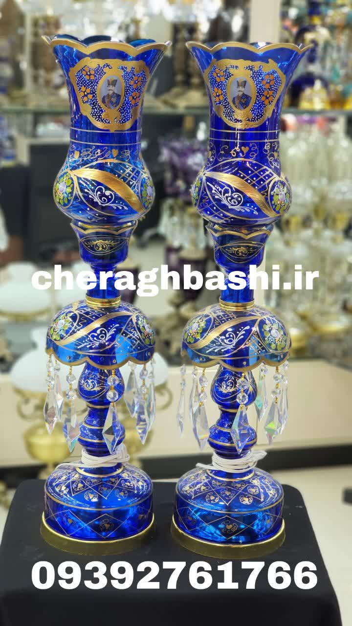یک جفت چراغ لاله عباسی - تصویر 7