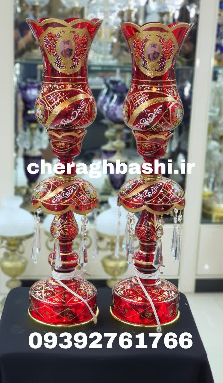 یک جفت چراغ لاله عباسی - تصویر 6