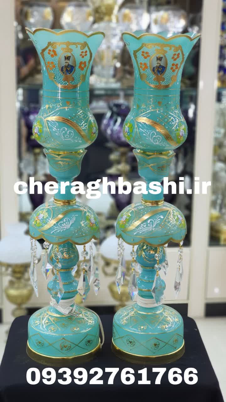 یک جفت چراغ لاله عباسی - تصویر 5