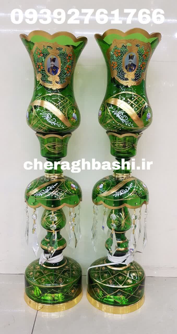 یک جفت چراغ لاله عباسی - تصویر 2