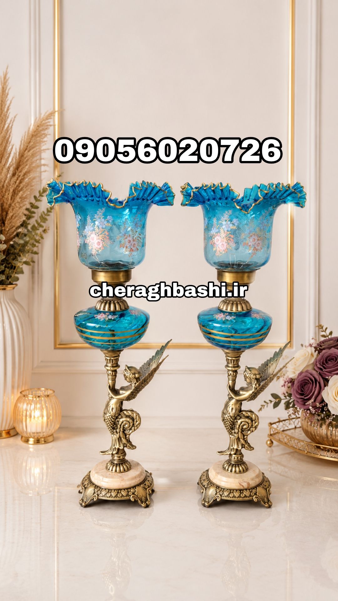 چراغ لاله لب چین قجری ستون فرشته خودرنگ رنگ مادامالعمر